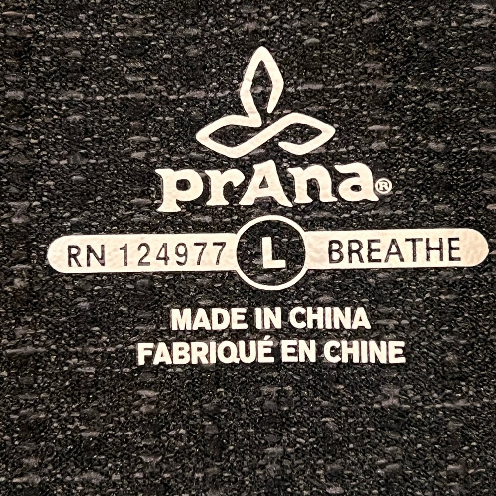 Prana Men's Dark Gray Long Sleeve Shirt - Picture 8 of 8